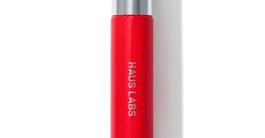 Haus Labs Atomic Shake Lip Lacquer, Cherry Shine Dupe